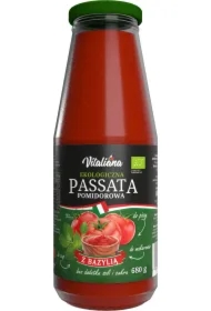 Passata pomidorowa z bazylią