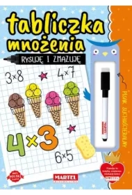 Rysuję i zmazuję. Tabliczka mnożenia z flamastrem