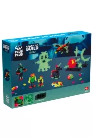 Plus-Plus Naucz się budować elementy świecące w ciemności