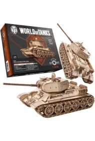 Puzzle Drewniane 3D - Czołg T-34-85