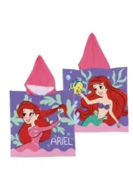 Ponczo kąpielowe mała syrenka Arielka