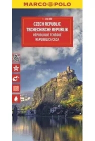 Mapa drogowa Czechy 1:350 000