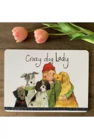 Podkładka pod talerz MT56 Crazy Dog Lady Psiara