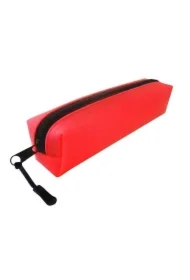 Piórnik silikonowy czerwony
