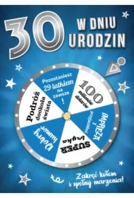 Karnet Urodziny 30