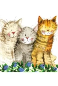 Podkładka pod kubek C171 3 koty