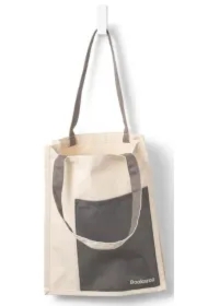 Bookaroo Torba bawełniana Charcoal&Cream