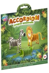 Zestaw do złożenia zwierzątek z papieru Dżungla