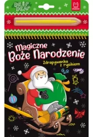 Magiczne Boże Narodzenie. Zdrapywanka z rysikiem