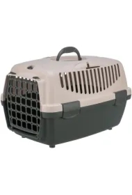 Capri 1, transporter, dla psa, ciemnoszary/róż, XS: 32 x 31 x 48 cm