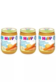 Marchewka z ziemniaczkami i łososiem po 5. miesiącu zestaw