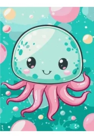 Malowanie po numerach - Kids Wesoła Meduza