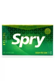 Guma do żucia z ksylitolem o smaku mięty kędzierzawej bezglutenowa