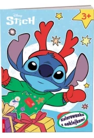 Disney Stich. Kolorowanka z naklejkami