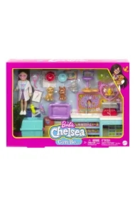 Barbie Chelsea Zestaw weterynarz + lalka