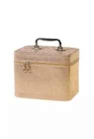 Kuferek L walizka z lusterkiem na zamek 23x17x15cm