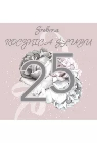 Karnet Swarovski kwadrat CL4407 Rocznica Ślubu 25