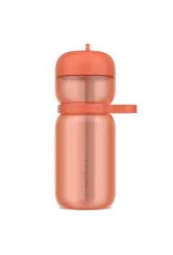 Bidon sportowy ze słomką Flip Active Peach Orange 103003073900