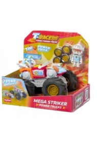 T-Racers Car + Power Trucks Mega Striker