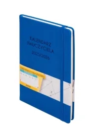 Kalendarz nauczyciela 2025/2026 A5 niebieski (TDW)