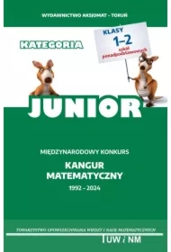 Matematyka z wesołym kangurem Poziom Junior 2024