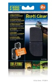 Wkłady węglowe do filtra wewnętrznego Repti Clear F250