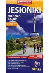 Jesioniki Pradziad. Mapa turystyczna w skali 1:40 000