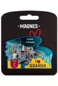 Magnes I love Poland Gdańsk ILP-MAG-A-GD-35