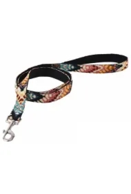 Smycz dla psa, z wytrzymałej tkaniny, wzór boho, 1, 5 x 120cm