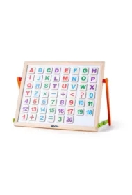 Magnetyczna tablica z alfabetem na stół