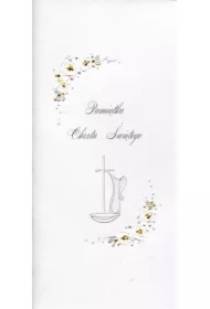 Karnet Chrzest DL C13 - Chrzcielnica