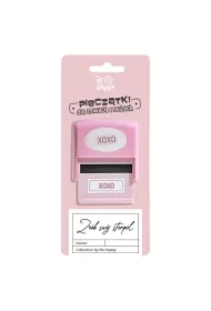 Pieczątka z napisem - Xoxo