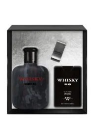 Zestaw dla mężczyzn Woda toaletowa Whisky Black Op + Mini + Klips na banknoty