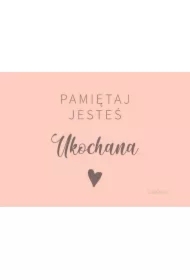 Magnes na lodówkę - Pamiętaj jesteś Ukochana róż