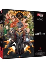 Puzzle 500 el. Gaming: The Witcher Nilfgaard