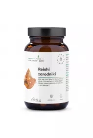 Reishi zarodniki 800 mg + witamina C Suplement diety