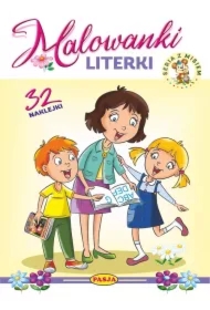 Malowanki literki. Seria z misiem