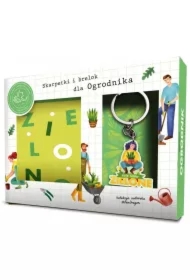 Zestaw skarpetki + brelok Moje hobby jest Zielone