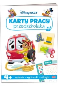 Disney uczy. Karty pracy przedszkolaka. 4-latki