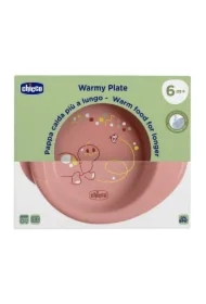 Talerz podgrzewany brzoskwiniowy 6m+