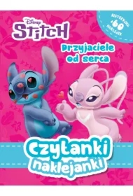 Czytanki naklejanki. Przyjaciele od serca. Disney Stitch