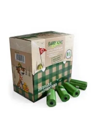 Woreczki na psie odchody, zielone, biodegradowalne