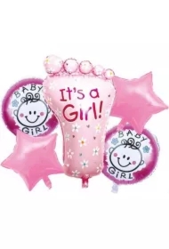 Zestaw balonów Girl 6el