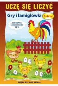 Dodawanie i odejmowanie do 10. Gry i łamigłówki. 5-6 lat. Uczę się liczyć