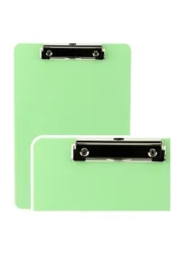 Deska z klipem A4 do pisania plastikowa zielona