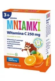 Mniamki Witamina C 250mg suplement diety dla dzieci
