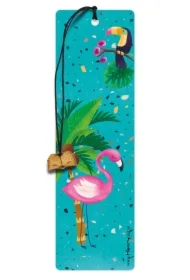 Zakładka Flaming z palmą