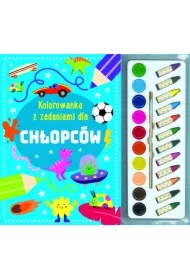 Kolorowanka z zadaniami dla chłopców