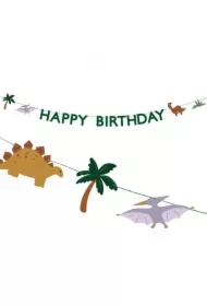 Baner Happy Birthday Dino