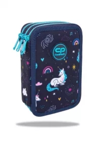 Piórnik potrójny z wyposażeniem Jumper 3 Mrs Unicorn